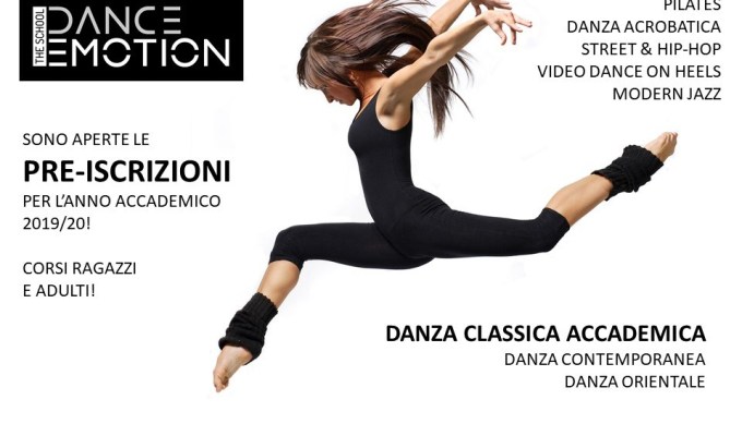 Sono aperte le pre-iscrizioni ai corsi&nbsp;2019/20!
