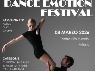 DANCE EMOTION FESTIVAL, 8 Marzo&nbsp;2026